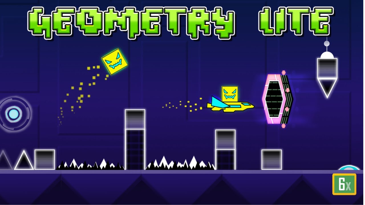 Geometry Dash Lite Gameplay Walkthrough - Classroom 6x