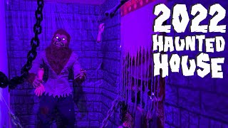 Halloween 2022 Haunted House Walkthrough (Day/Night)