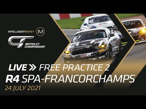 FREE PRACTICE | SPA | BRITISH GT 2021