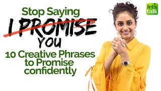 Learn 10 Creative English Phrases to Say ‘I Promise You’ confidently | Spoken English Lesson - Meera