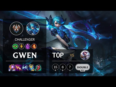 Gwen Top vs Fiora - BR Challenger Patch 11.24b
