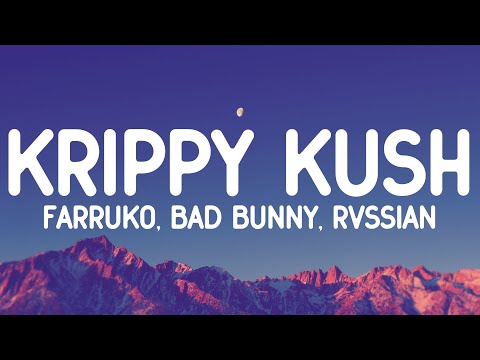 Farruko, Bad Bunny, Rvssian - Krippy Kush (Letra/Lyrics)