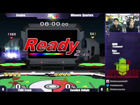 Super Nebulous 4 Quarters - FSBR Crush (Fox) vs Swedish Delight (Sheik)
