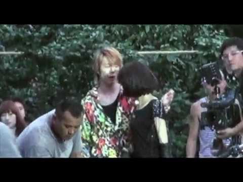 110622 Siwon Donghae at Skip Beat!華麗的挑戰 スキップ・ビート  BTS filming