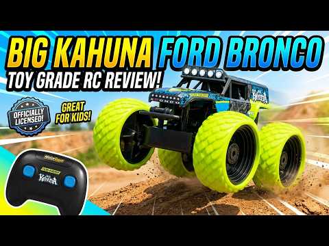 BIG KAHUNA Fun Haver RTR & Vaughn Gittin Jr. Ford Bronco by MotorDayz RC Unboxing & Review