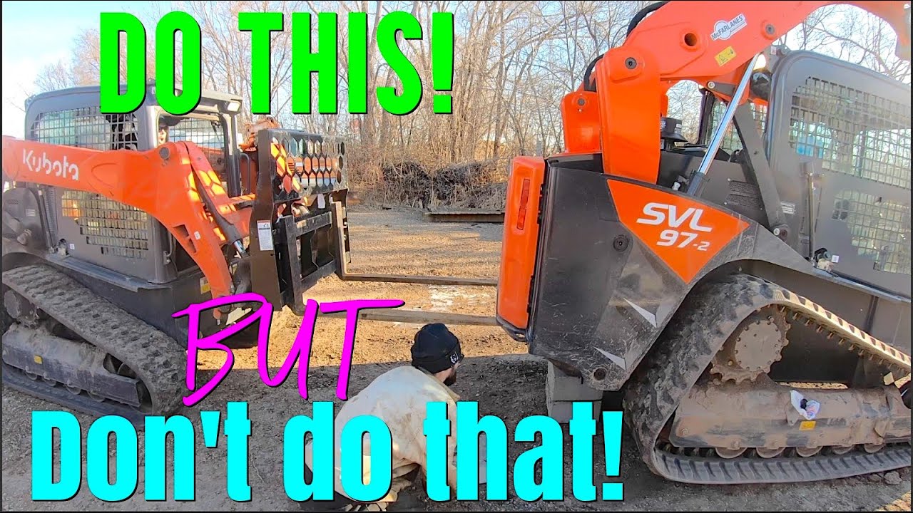 Upgrading my skid Loader for Snow   4K