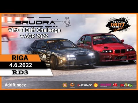 RD3 BRUDRA VIRTUAL Drift Challenge v AČR Riga