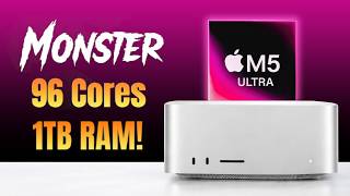 Mac Studio M5 Ultra LEAKS - CPU & GPU Performance is INSANE!