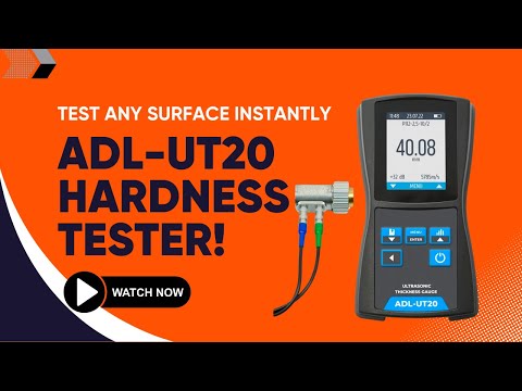 🔍 Discover the Precision of the ADL-UT20 Ultrasonic Thickness Gauge