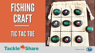 Tic Tac Toe - (Easy DIY Fishing Travel Tic Tac Toe Set)