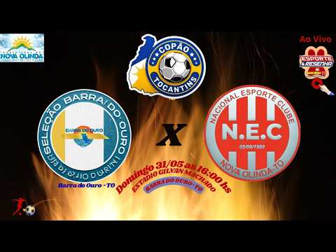 🔥 AO VIVO | BARRA DO OURO VS NACIONAL⚽ | COPAO TOCANTINS 2026 | AMORIM TV