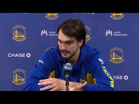 Dario Šarić Postgame Warriors vs Chicago Bulls‑ 1/12/24