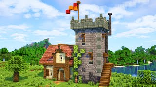 Minecraft | How to build a Starter Castle