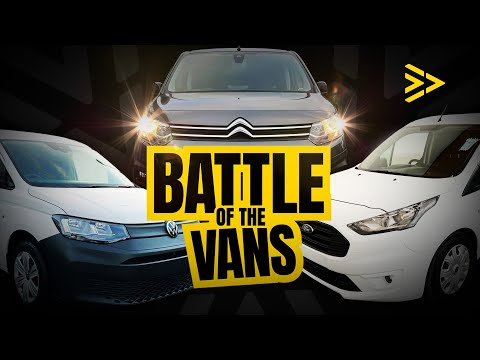 Ford Transit Connect VS VW Caddy VS Citroën Berlingo: Ultimate Small Van Comparison
