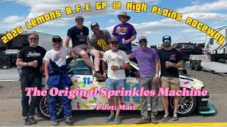 2026 Lemons B.F.E GP @ High Plains Raceway - Team: #11 Whiskey & Doughnuts BMW 318ti - Pilot: Matt