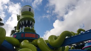 Kang &amp; Kodos&#39; Twirl &#39;n&#39; Hurl On Ride POV - Universal Studios Orlando - SJBB