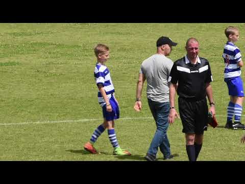 Fred Faber JO13 #jeugdvoetbal Toernooi OLIVEO JO13-1 in actie 2018