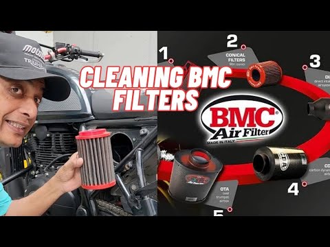 BMC Air Filter Cleaning - Royal Enfield Himalayan Filter