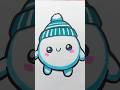 Draw A Cute Snowball ️ Artforkidshub Howtodraw