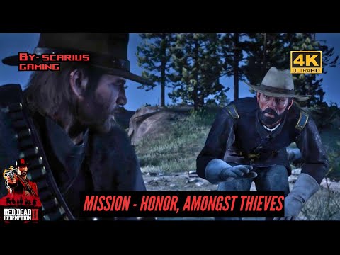 RED DEAD REDEMPTION 2🔥 / MISSION- HONOR, AMONGST THIEVES🗡🎖 / #rdr2 #indiangamer #4kgameplay #gaming