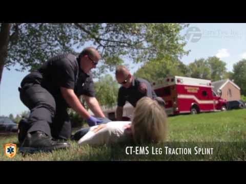 CT-EMS Leg Traction Splint Overview