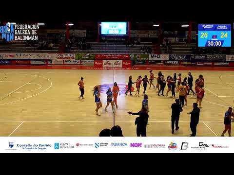 Juvenil Femenino. Liga Ouro. J13, Balonmano Porriño - Calfrima Carballal