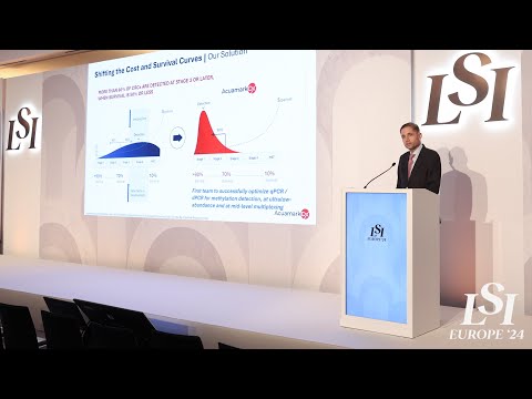 Bernard Peperstraete, Acuamark Diagnostics - Novel Early Cancer Screening | LSI Europe '24