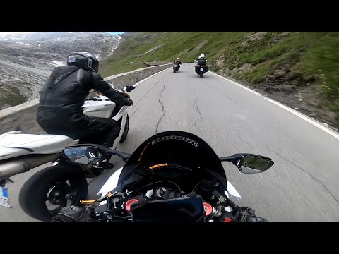 Stelvio Pass on a Kawasaki ZX-10R
