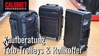 Kaufberatung Foto-Trolley & Foto-Rollkoffer - Kamera & Objektive transportieren