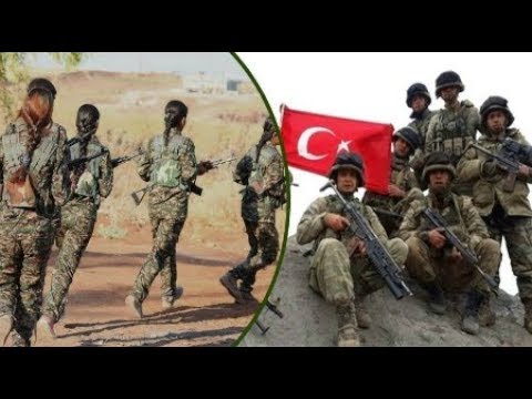 BREAKING ASSAD Syrian Fighters & KURDS fight against Turkey in Afrin Syria February 23 2018 Video