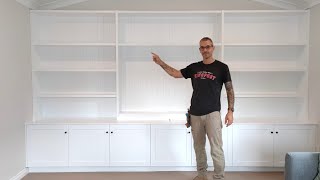 How to: built in TV wall unit