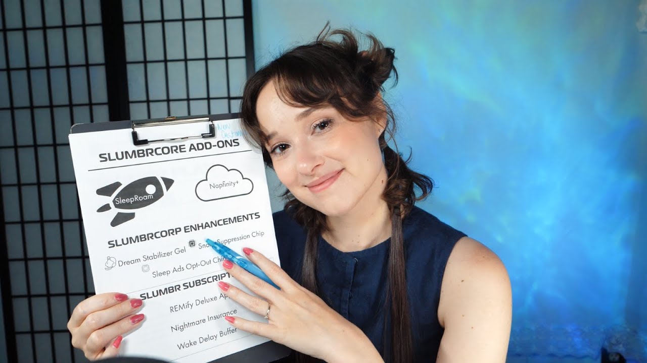 ASMR SLUMBRCORPS REST SOLUTIONS (Southern Saleswoman) (Thinks You're Super Cool)