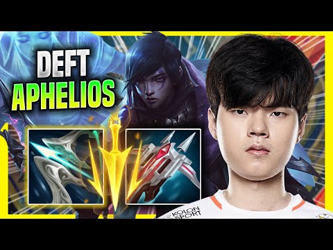 DEFT IS READY FOR APHELIOS! - DRX Deft Plays Aphelios ADC vs Lucian! | Preseason 2022