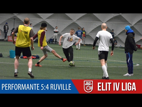 PERFORMANTE 5:4 RUVILLE - ELIT IV Liga ZIMA 2017