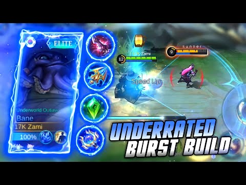 THIS UNDERRATED FIGHTER + MAGIC BUILD BANE CAN 1 HIT ENEMY ?! (easy rank) -MLBB
