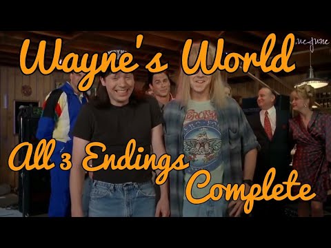 Wayne's World - All 3 Endings (Full Scene)