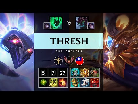 Thresh Support vs Maokai - TW Grandmaster Patch 25.15