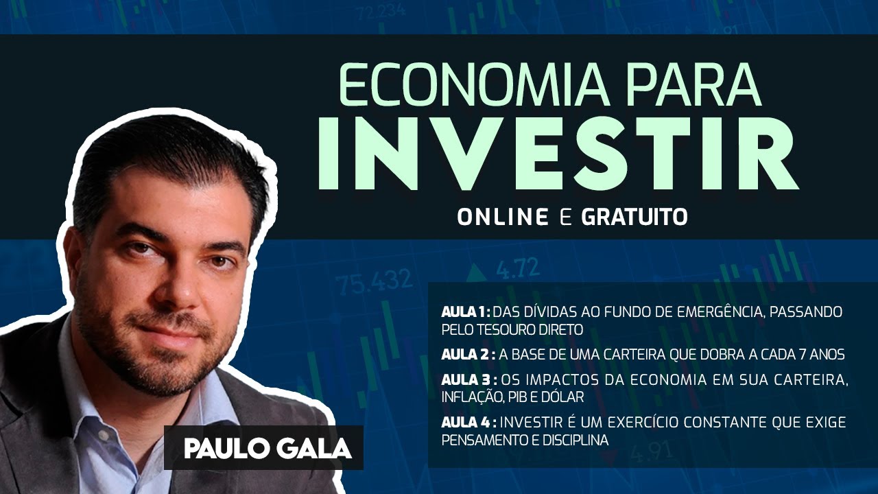 Economia para Investimentos, aula 1: das dívidas ao fundo de emergência,passando pelo tesouro direto