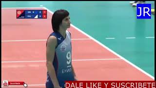 PRIMER PARTIDO  DE ANGELA LEIVA EN RUSIA: Yenisey Krasnoyarsk x Dinamo Metar