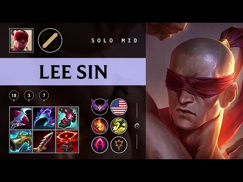 Lee Sin Mid vs Veigar - NA Master Patch 25.24