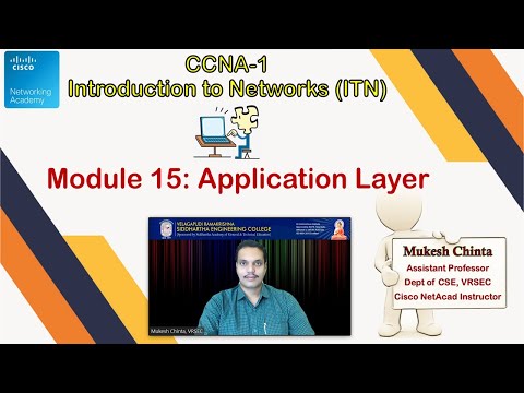 CCNA ITN - Module-15: Application Layer