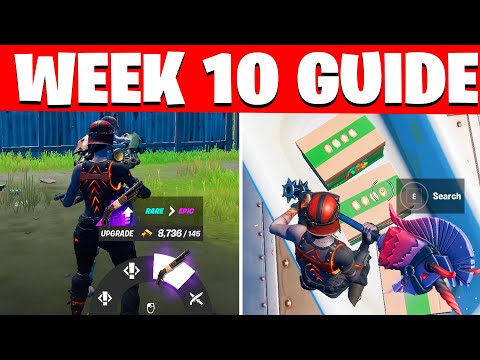 ALL WEEK 10 CHALLENGES FORTNITE SEASON 5 ( WEEK 10 CHALLENGES / EPIC QUESTS )