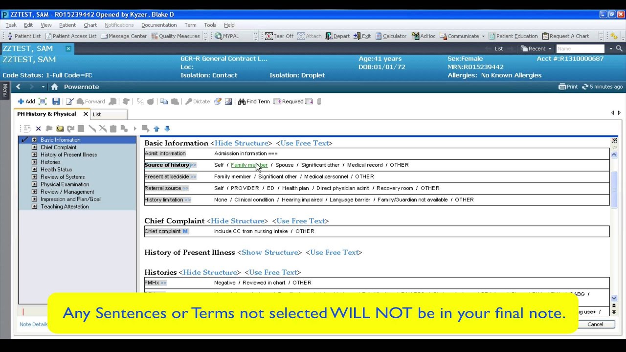 PowerNote Training - Session 3 Basic PowerNote Navigation