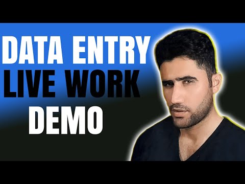 I Earned 20 in Two Minutes Data Entry Tutorial for Beginners Work Demo for BEGINNERS | Easy Mentor