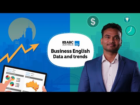 Explaining data and trends in English | Business English