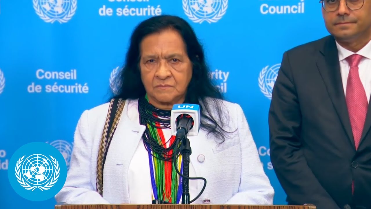 Central African Republic: Women, Peace & Security – Joint Media Stakeout | United Nations