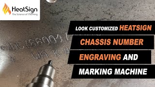 Download lagu Look Customized HeatSign Chassis Number Engraving and Marking Machine mp3