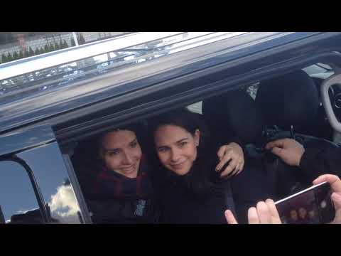 Natalia Oreiro with fans in Minsk - 22.3.2019