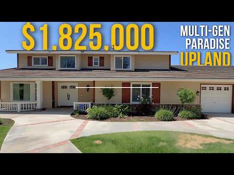 Massive Estate w/ Pool and ADU Tour in Upland CA #homesforsale