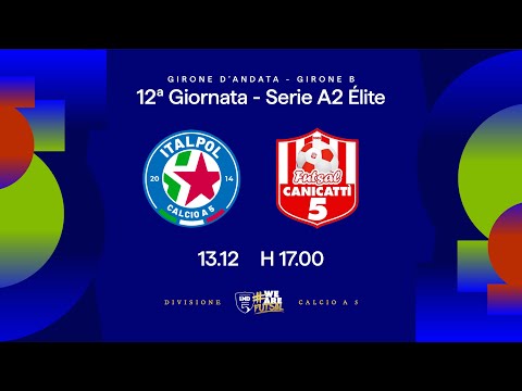 Italpol-Atletico Canicattì 4-5 | 12ª giornata | Serie A2 Élite 2025/2026 - Girone B